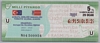 [29 Jan 2014<br />Quarter Ticket 5 Lira]