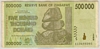 [Zimbabwe 500,000 Dollars]