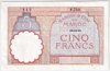 [Morocco 5 Francs Pick:P-23A]