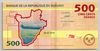 [Burundi 500 Francs Pick:P-50]