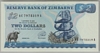 [Zimbabwe 2 Dollars Pick:P-1c]