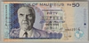 [Mauritius 50 Rupees Pick:P-50e]