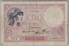[France 5 Francs Pick:P-83]