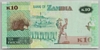 [Zambia 10 Kwacha Pick:P-51]