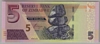 [Zimbabwe 5 Dollars Pick:P-102]