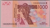 [West African States 1,000 Francs Pick:P-715Kj]
