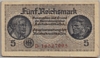 [Germany 5 Reichsmark Pick:R-138b]