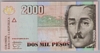 [Colombia 2,000 Pesos  Pick:P-457]