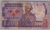 [Madagascar 1,000 Francs Pick:P-72a]