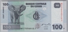 [Congo Democratic Republic 100 Francs Pick:P-98a]