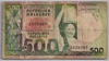 [Madagascar 500 Francs Pick:P-64]