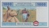 [Central African States 1,000 Francs Pick:P-507Fc]
