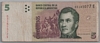 [Argentina 5 Pesos  Pick:P-353a2]