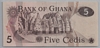 [Ghana 5 Cedis Pick:P-15b]