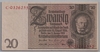 [Germany 20 Reichsmark Pick:P-181b]