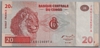 [Congo Democratic Republic 20 Francs Pick:P-88A]