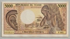 [Chad 5,000 Francs Pick:P-11a]