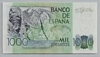 [Spain 1,000 Pesetas Pick:P-158]
